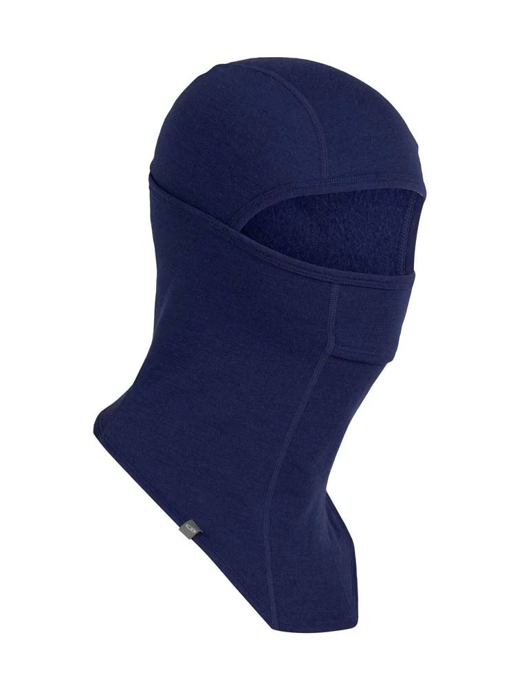 Icebreaker RealFLEECE Apex Adult Merino Balaclava Jet Heather 4 Icebreaker RealFLEECE Apex Adult Merino Balaclava Jet Heather - Image 4