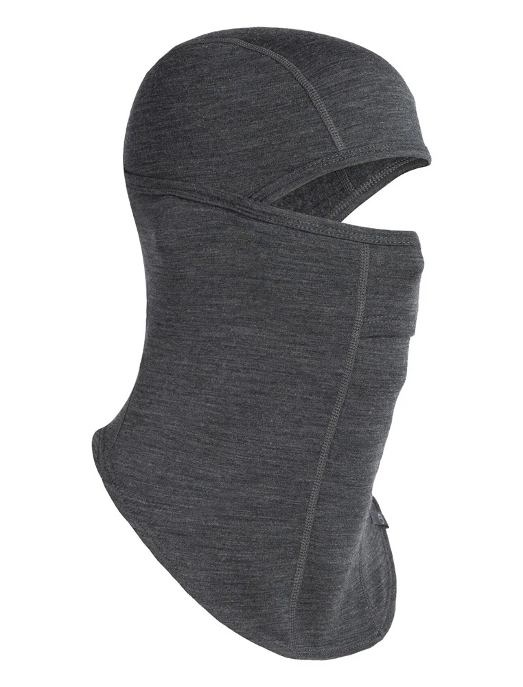 Icebreaker RealFLEECE Apex Adult Merino Balaclava Jet Heather 1 Icebreaker RealFLEECE Apex Adult Merino Balaclava Jet Heather
