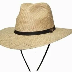 Barmah Fishermans Fedora Raffia