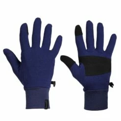 Icebreaker RealFleece Sierra Unisex Merino Gloves Royal Navy