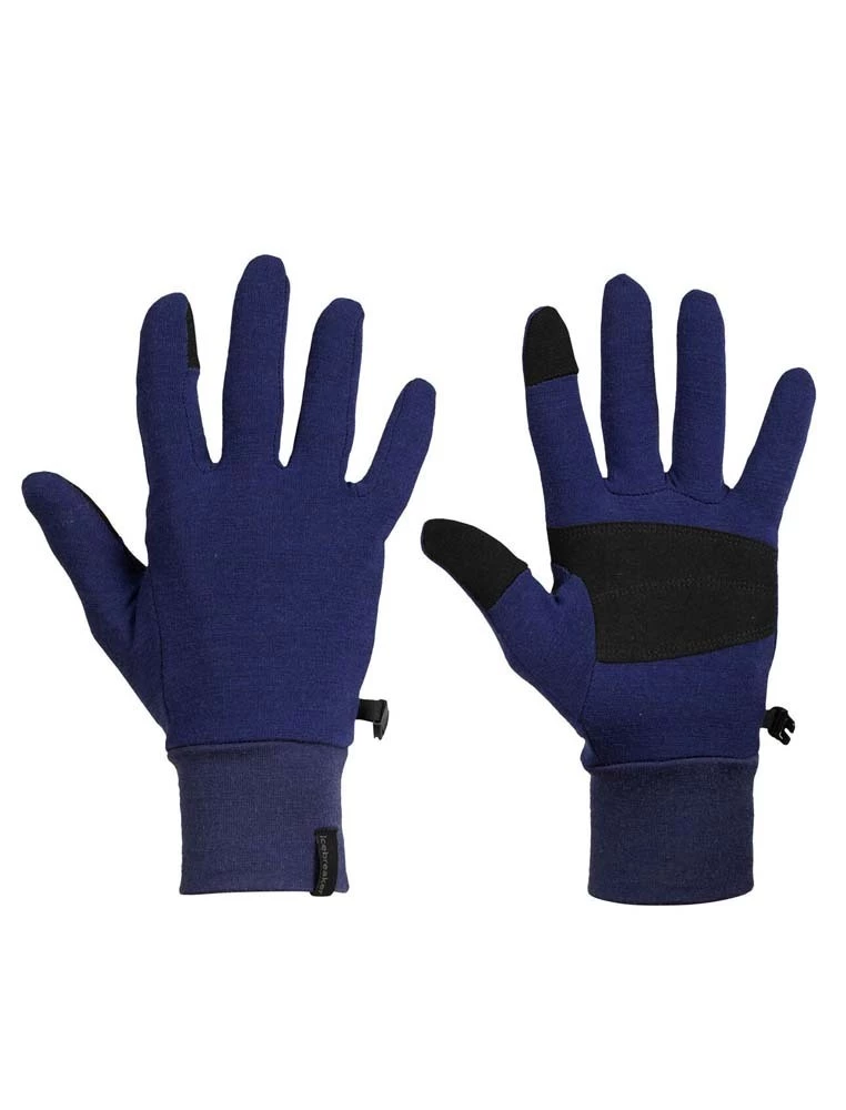 Icebreaker RealFleece Sierra Unisex Merino Gloves Royal Navy 1 Icebreaker RealFleece Sierra Unisex Merino Gloves Royal Navy
