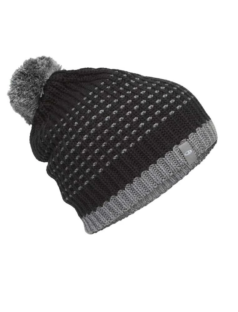 Icebreaker Merino Affinity Pom Unisex Beanie Driftwood 3 Icebreaker Merino Affinity Pom Unisex Beanie Driftwood - Image 3