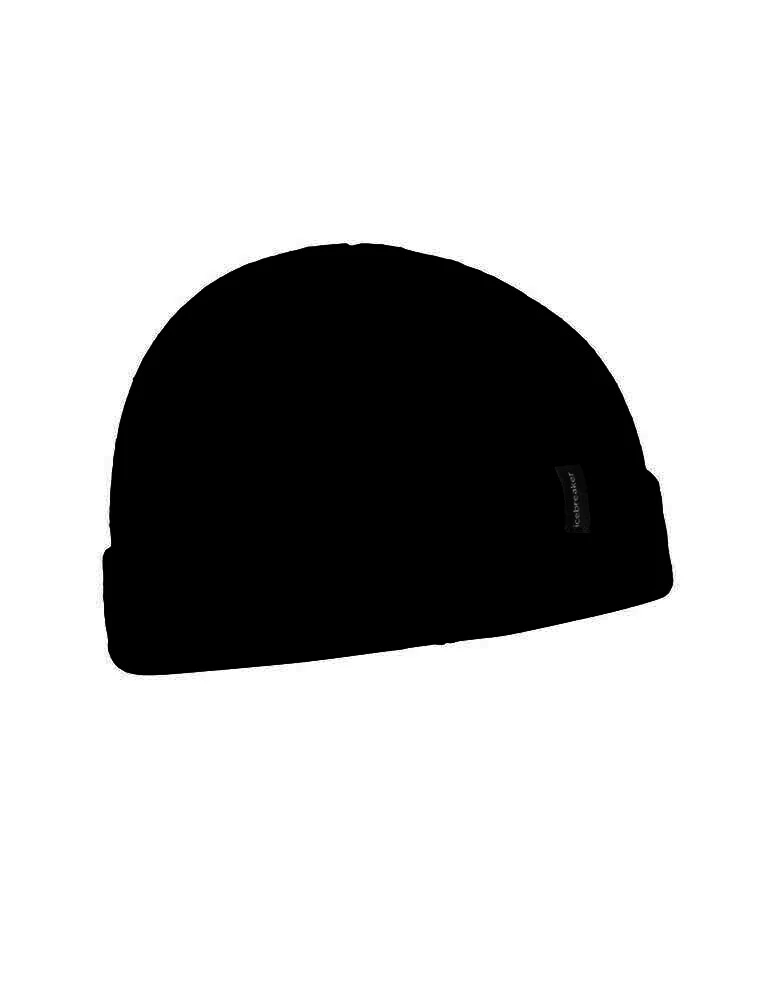 Icebreaker Merino Vela Cuff Unisex Beanie Ecru Heather 2 Icebreaker Merino Vela Cuff Unisex Beanie Ecru Heather - Image 2