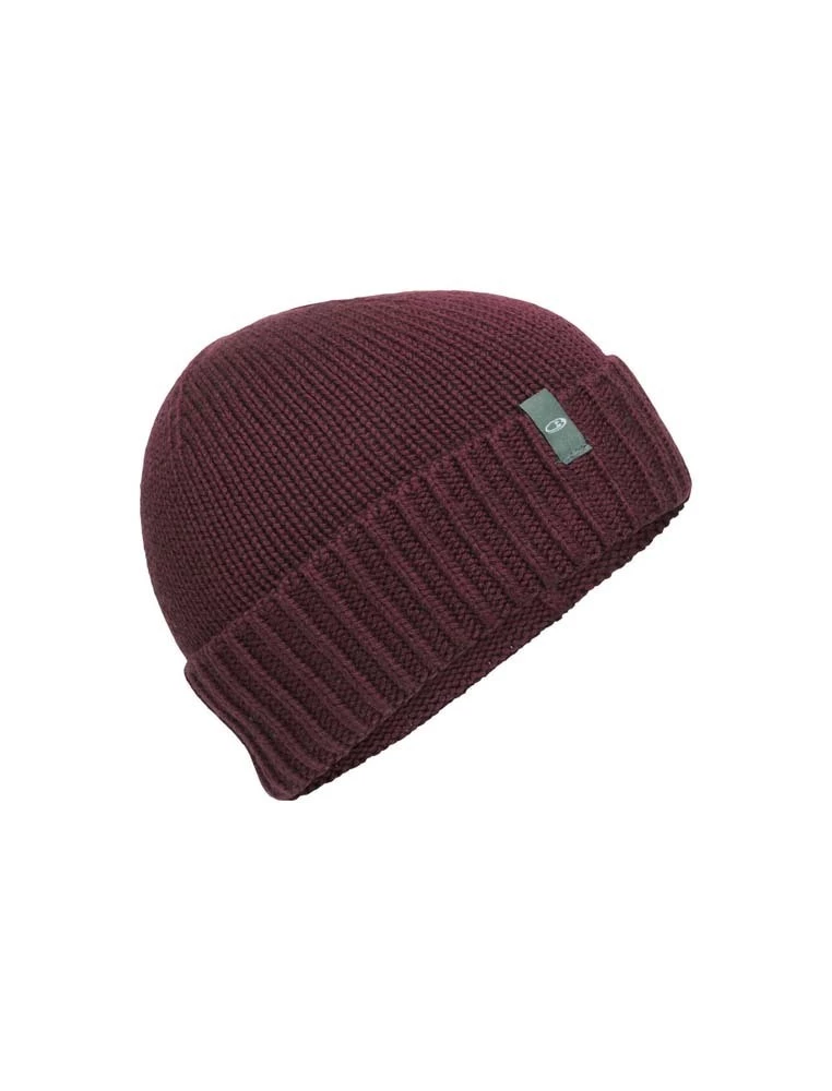 Icebreaker Merino Vela Cuff Unisex Beanie Ecru Heather 4 Icebreaker Merino Vela Cuff Unisex Beanie Ecru Heather - Image 4