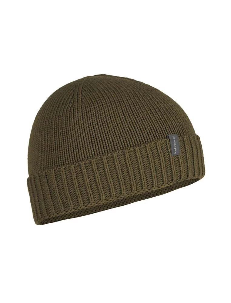 Icebreaker Merino Vela Cuff Unisex Beanie Ecru Heather 10 Icebreaker Merino Vela Cuff Unisex Beanie Ecru Heather - Image 10