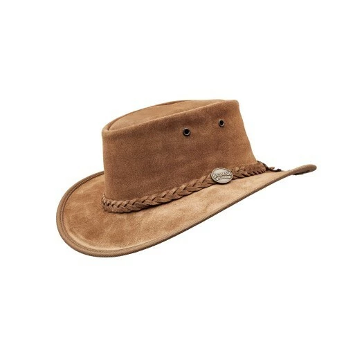 BARMAH FOLDAWAY SUEDE LEATHER HAT 1 BARMAH FOLDAWAY SUEDE LEATHER HAT