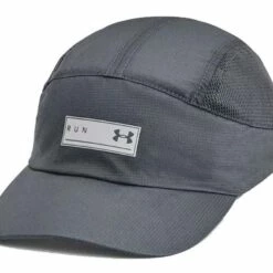Under Armour Isochill Run Dash Unisex Running Cap Pitch Grey