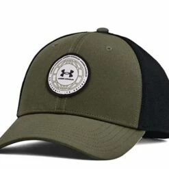 Under Armour Outdoor Graphic Mens Trucker Hat Marine OD Green/Black/Halo Gray 7 Under Armour Outdoor Graphic Mens Trucker Hat Marine OD Green/Black/Halo Gray -Geardeal Shop 1362367 002 OSFM 1