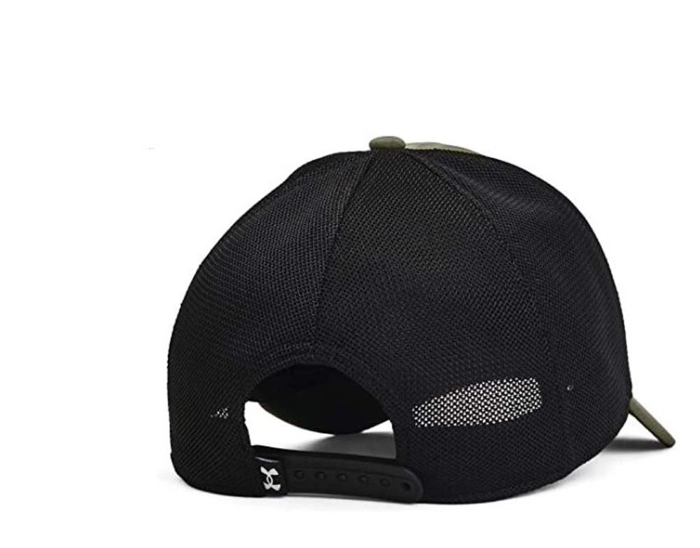 Under Armour Outdoor Graphic Mens Trucker Hat Marine OD Green/Black/Halo Gray 5 Under Armour Outdoor Graphic Mens Trucker Hat Marine OD Green/Black/Halo Gray - Image 5
