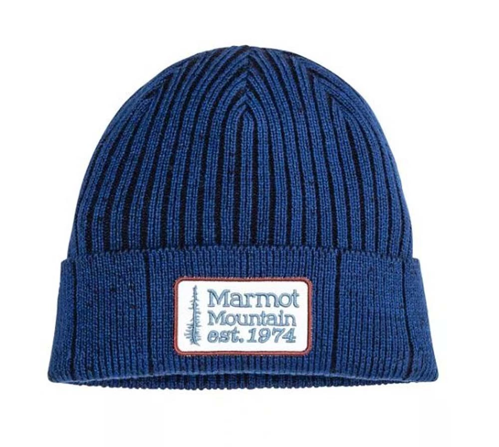 Marmot Retro Trucker Mens Beanie Arctic Navy/Black 3 Marmot Retro Trucker Mens Beanie Arctic Navy/Black - Image 3