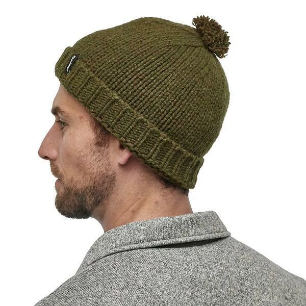 Patagonia Sapka Unisex Beanie Siphon Stripe: Sage Khaki 5 Patagonia Sapka Unisex Beanie Siphon Stripe: Sage Khaki - Image 5