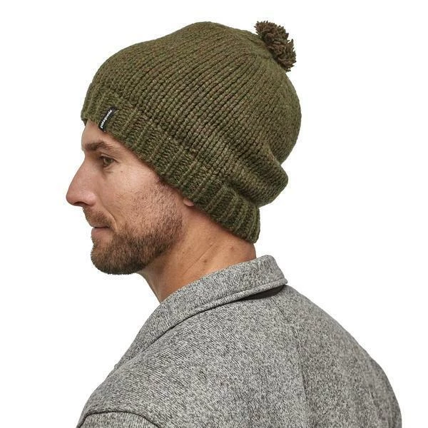 Patagonia Sapka Unisex Beanie Siphon Stripe: Sage Khaki 6 Patagonia Sapka Unisex Beanie Siphon Stripe: Sage Khaki - Image 6