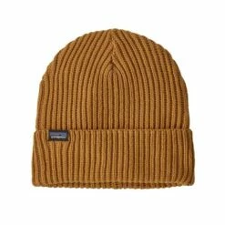 Patagonia Fishermans Rolled Unisex Beanie Navy Blue