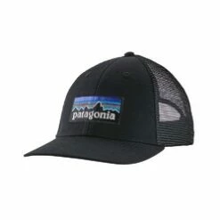 Patagonia P-6 Logo LoPro Trucker Unisex Hat Black 23 Patagonia P-6 Logo LoPro Trucker Unisex Hat Black -Geardeal Shop 38283 WPIP ALL 10