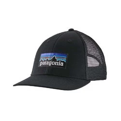 Patagonia P-6 Logo LoPro Trucker Unisex Hat Black 12 Patagonia P-6 Logo LoPro Trucker Unisex Hat Black - Image 12