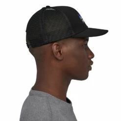 Patagonia P-6 Logo Trucker Hat White w/Palo Green -Geardeal Shop 38289 WPAL ALL 6