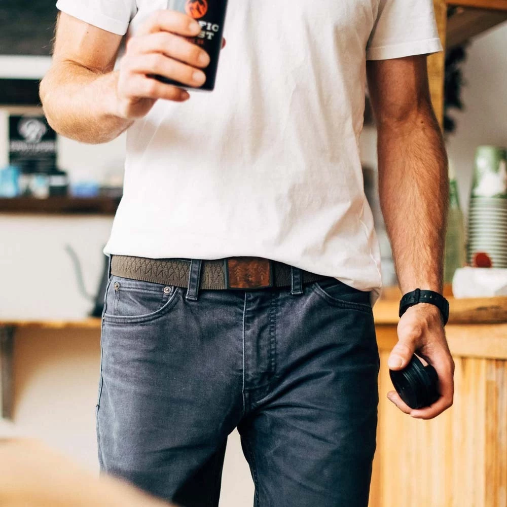 Arcade Capture Vision Mens Belt Grey/3 Trees 4 Arcade Capture Vision Mens Belt Grey/3 Trees - Image 4