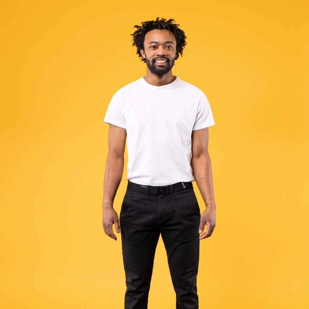 Arcade Adventure Midnighter Long Mens Belt Black 2 Arcade Adventure Midnighter Long Mens Belt Black - Image 2