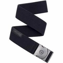Arcade Adventure Midnighter Long Mens Belt Black