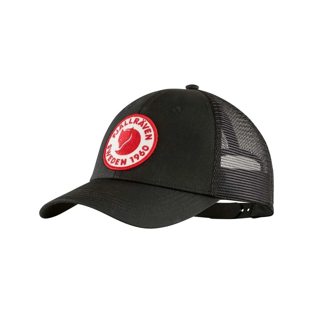 Fjallraven 1960 Logo Langtradarkeps Hat Black 3 Fjallraven 1960 Logo Langtradarkeps Hat Black - Image 3