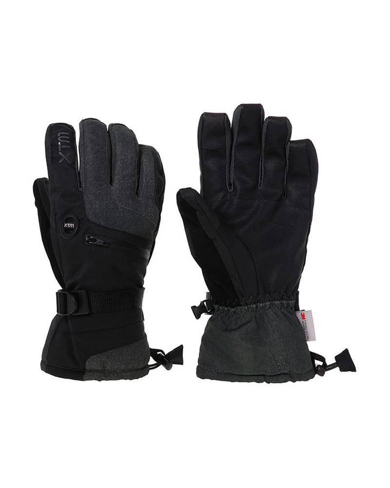 XTM Samurai Mens Snow Glove Grey Denim 1 XTM Samurai Mens Snow Glove Grey Denim