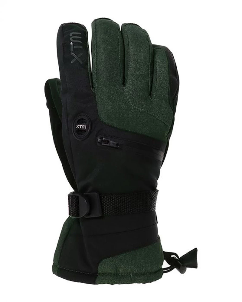 XTM Samurai Mens Snow Glove Grey Denim 4 XTM Samurai Mens Snow Glove Grey Denim - Image 4