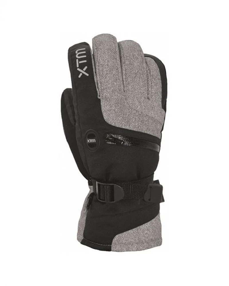 XTM Samurai Mens Snow Glove Grey Denim 5 XTM Samurai Mens Snow Glove Grey Denim - Image 5