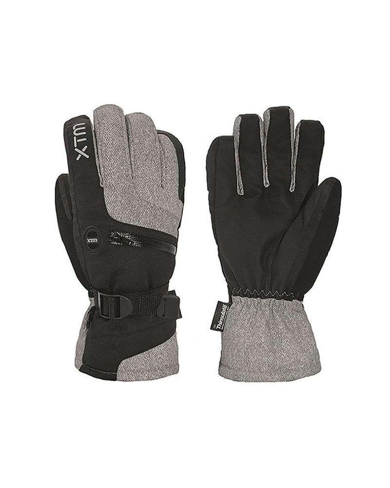 XTM Samurai Mens Snow Glove Grey Denim 2 XTM Samurai Mens Snow Glove Grey Denim - Image 2