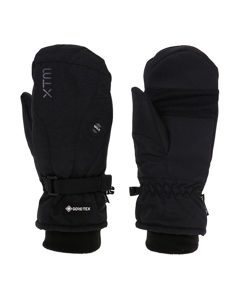 XTM Whistler Adult Unisex Waterproof Snow Mitt Gloves Black 2 XTM Whistler Adult Unisex Waterproof Snow Mitt Gloves Black - Image 2