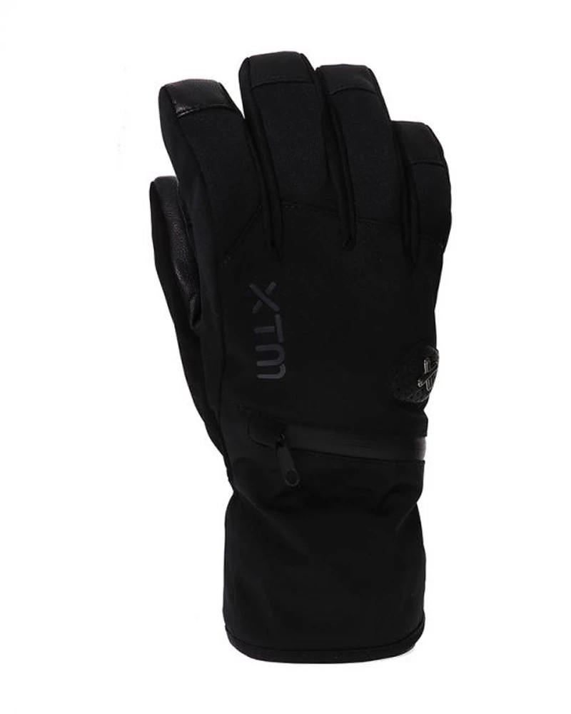 XTM Sage Adult Unisex Waterproof Snow Gloves Grey Denim 4 XTM Sage Adult Unisex Waterproof Snow Gloves Grey Denim - Image 4