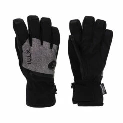 XTM Sage Adult Unisex Waterproof Snow Gloves Grey Denim 11 XTM Sage Adult Unisex Waterproof Snow Gloves Grey Denim -Geardeal Shop DU020 BLK L 2