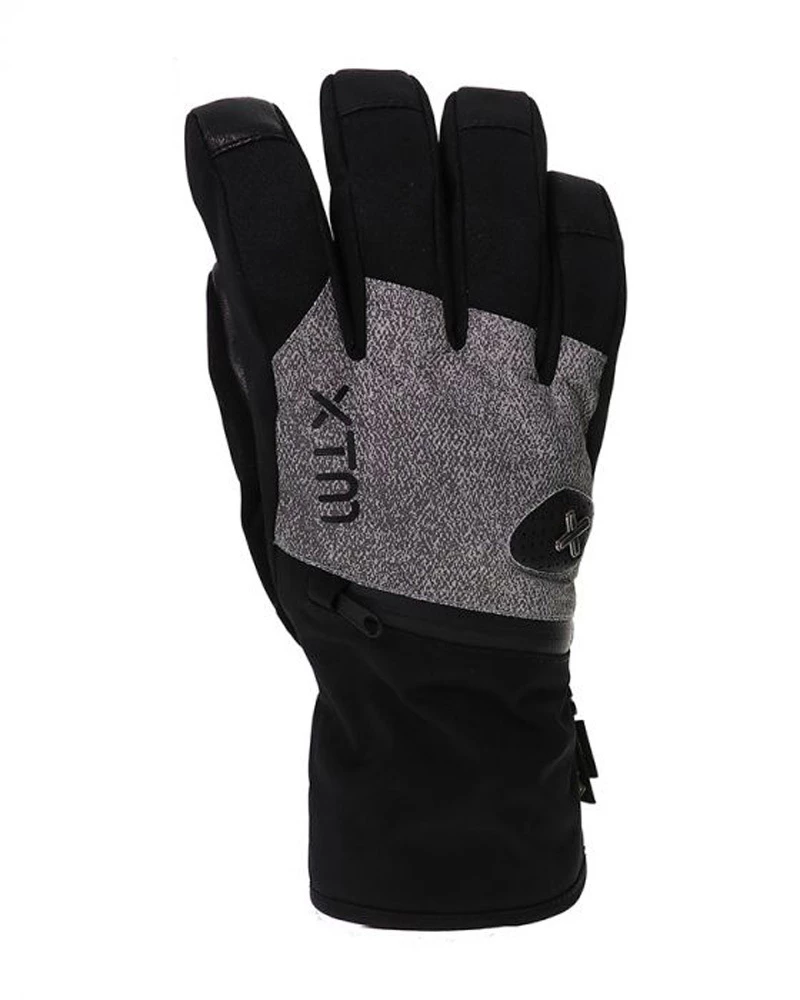 XTM Sage Adult Unisex Waterproof Snow Gloves Grey Denim 3 XTM Sage Adult Unisex Waterproof Snow Gloves Grey Denim - Image 3