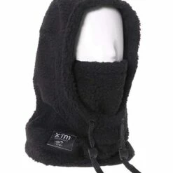 XTM Kenny Sherpa Unisex Fleece Hood Black