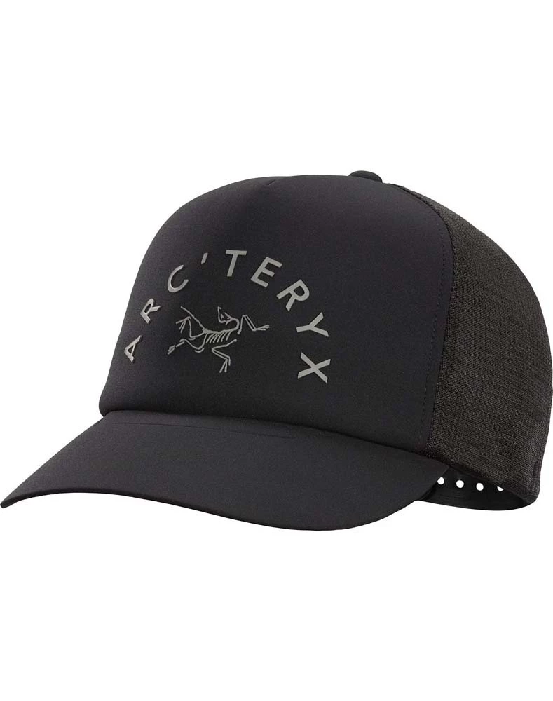 Arcteryx Arch'Teryx Trucker Curved Hat Black 3 Arcteryx Arch'Teryx Trucker Curved Hat Black - Image 3