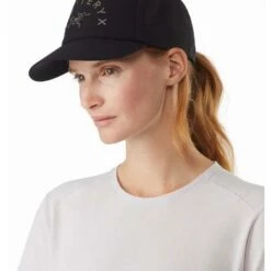 Arcteryx Arch'Teryx Trucker Curved Hat Black 12 Arcteryx Arch'Teryx Trucker Curved Hat Black -Geardeal Shop L07548800 NA 3