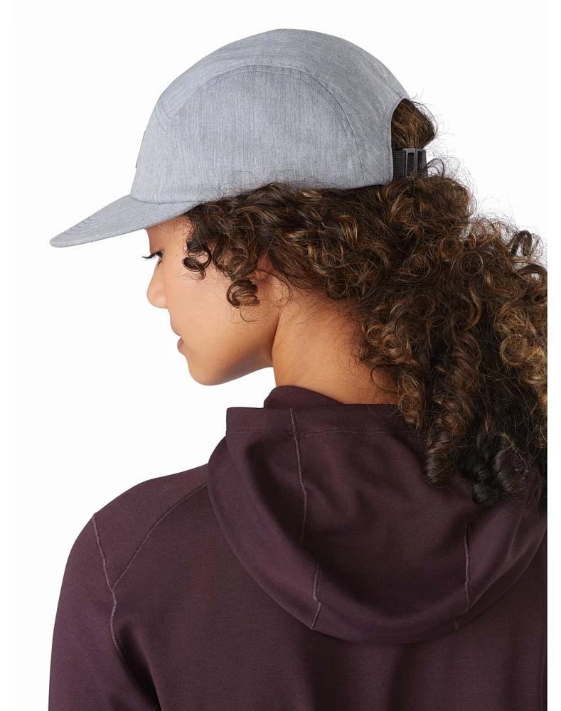Arcteryx 5 Panel Label Hat Grey Heather 5 Arcteryx 5 Panel Label Hat Grey Heather - Image 5