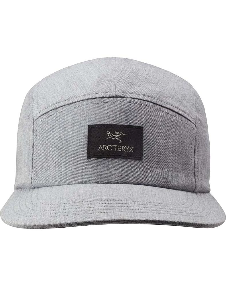 Arcteryx 5 Panel Label Hat Grey Heather 1 Arcteryx 5 Panel Label Hat Grey Heather