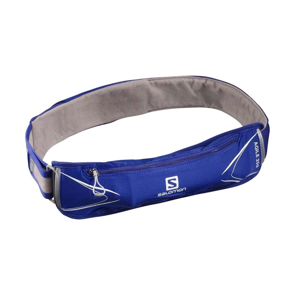 Salomon Agile 250 Set Running Belt Clematis Blue 1 Salomon Agile 250 Set Running Belt Clematis Blue