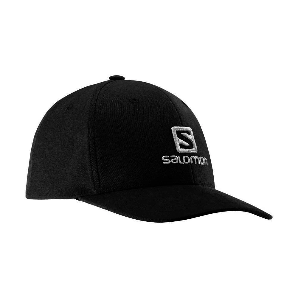 Salomon Logo Cap Black/White 2 Salomon Logo Cap Black/White - Image 2