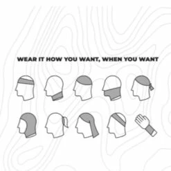 Fractel Multi-Use Lightweight Neck Band 5 Fractel Multi-Use Lightweight Neck Band -Geardeal Shop MER02 2