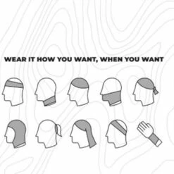 Fractel Multi-Use Jet Edition Neck Band 8 Fractel Multi-Use Jet Edition Neck Band -Geardeal Shop MLTI JET01 2