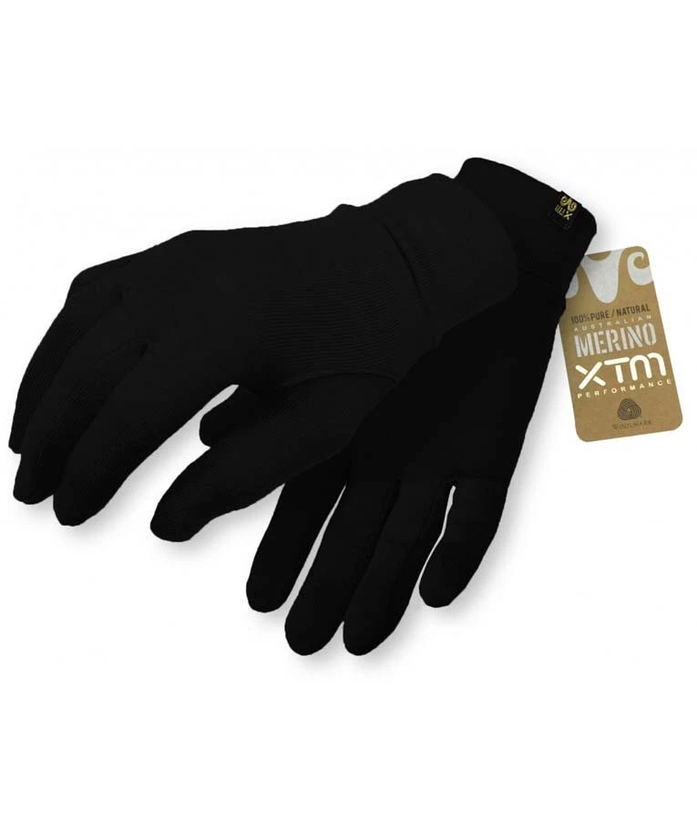 Xtm Merino Gloves-Black 1 Xtm Merino Gloves-Black