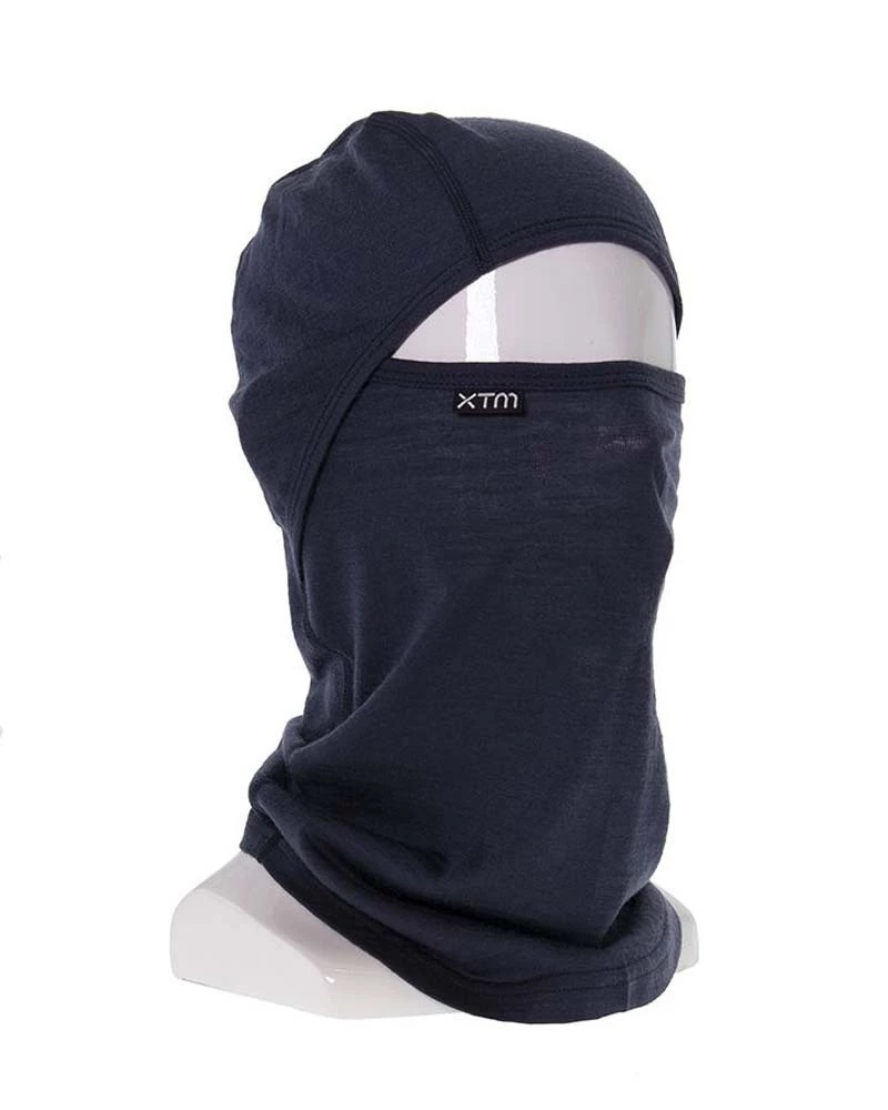 XTM Adventure 170 Unisex Merino Balaclava Navy 1 XTM Adventure 170 Unisex Merino Balaclava Navy