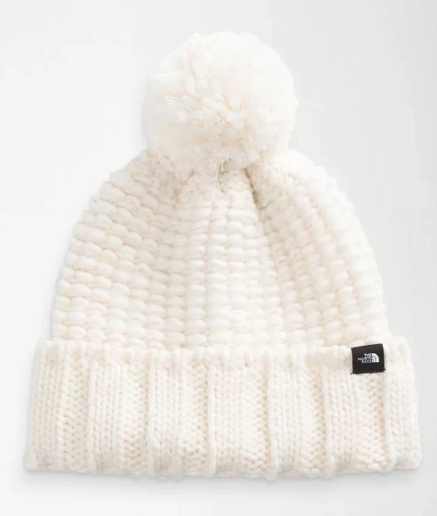 The North Face Cozy Chunky Womens Beanie Gardenia White 4 The North Face Cozy Chunky Womens Beanie Gardenia White - Image 4