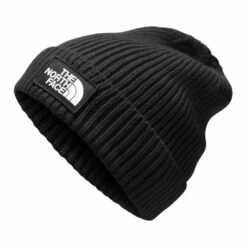 The North Face TNF Logo Box Cuffed Beanie Black 5 The North Face TNF Logo Box Cuffed Beanie Black -Geardeal Shop NF0A3FJXJK3 R 2