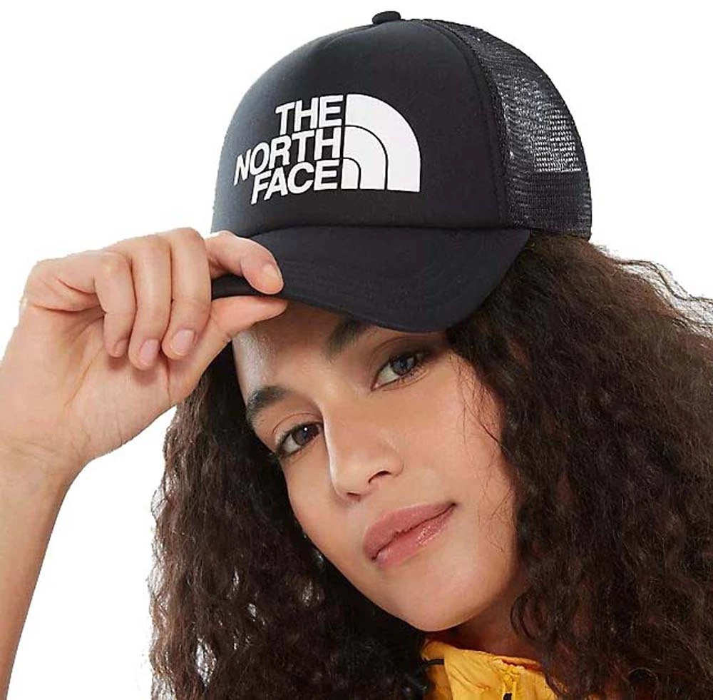 The North Face TNF Logo Trucker Hat TNF Black/TNF White 5 The North Face TNF Logo Trucker Hat TNF Black/TNF White - Image 5