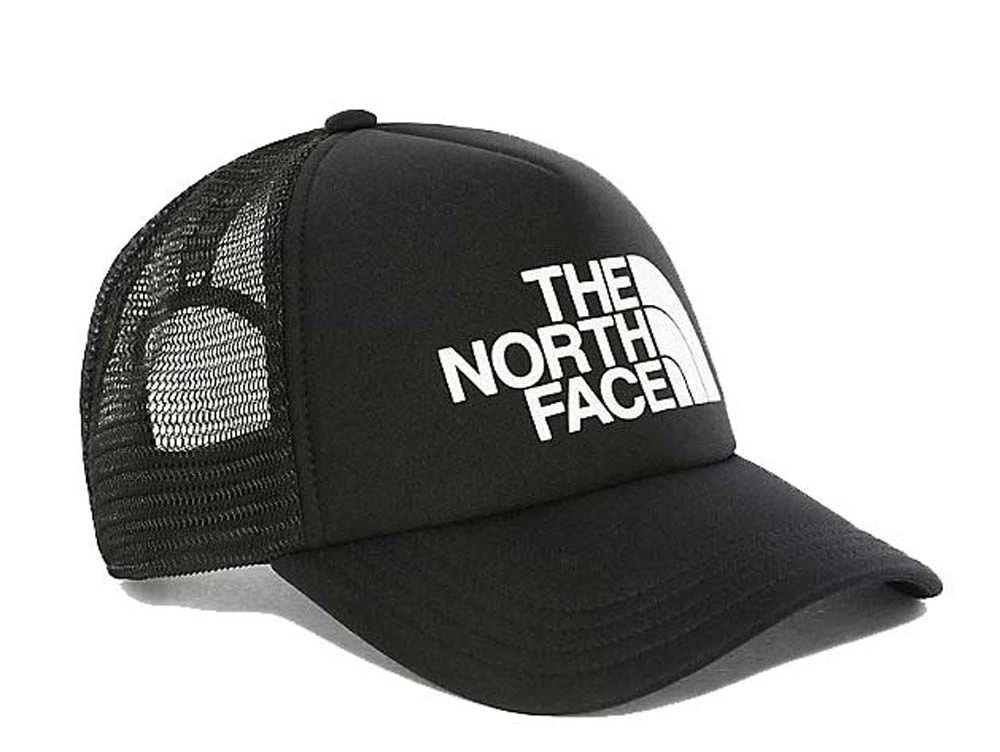 The North Face TNF Logo Trucker Hat TNF Black/TNF White 2 The North Face TNF Logo Trucker Hat TNF Black/TNF White - Image 2