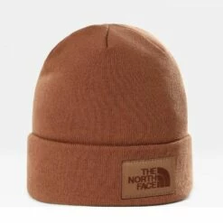 The North Face Dock Worker Recycled Beanie Pinecone Brown -Geardeal Shop NF0A3FNT0M2