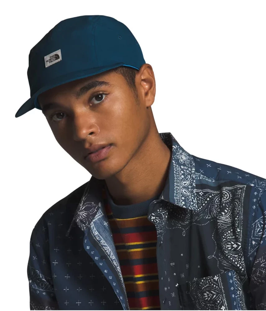 The North Face Marina Camp Hat Military Olive Cloud Camo Wash Print 4 The North Face Marina Camp Hat Military Olive Cloud Camo Wash Print - Image 4