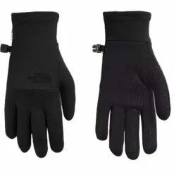 The North Face Etip Recycled Womens Fleece Gloves TNF Black